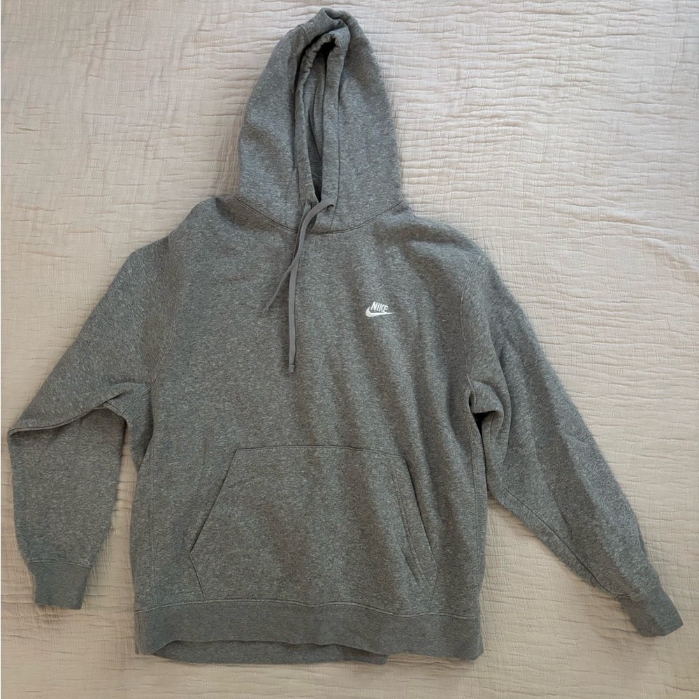 Nike Men's Heather Gray Hoodie